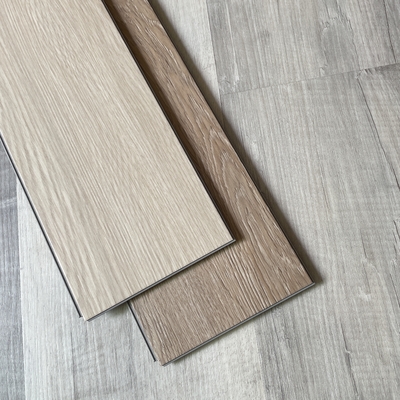 Residential Usage PVC SPC Vinyl Flooring 4.0mm Wood Tiles for Click Lock Installation