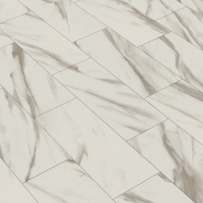 Waterproof Wood Grain Interlocking Tiles 100% Environmentally Friendly Vinyl SPC Flooring
