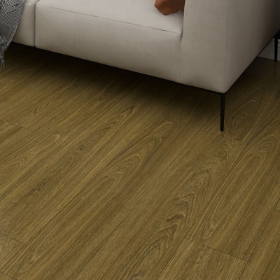 Waterproof Wood Grain SPC Vinyl Flooring Plank in Click Series for Wear Resistance