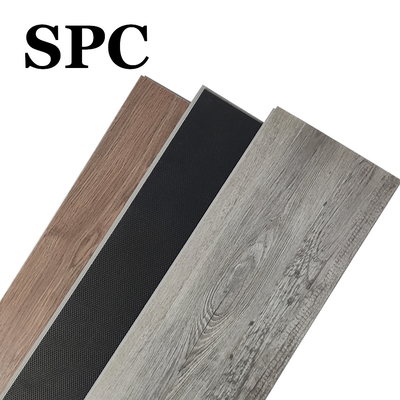Hotel Flooring Unilin Click PVC with IXPE Padding and Eco-Friendly Stone Powder Design
