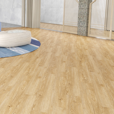 Waterproof 4.2mm SPC Plank Flooring Nature Oak Design for Easy Installation in Hotels