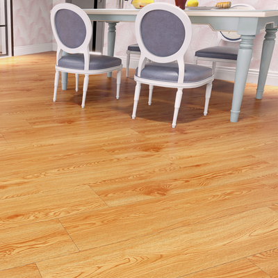 Handscaped 4mm 5mm Unilin Valinge Oak Wood Veneer SPC Click Tile Floor with IXPE Padding