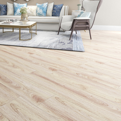 Handscaped 4mm 5mm Unilin Valinge Oak Wood Veneer SPC Click Tile Floor with IXPE Padding