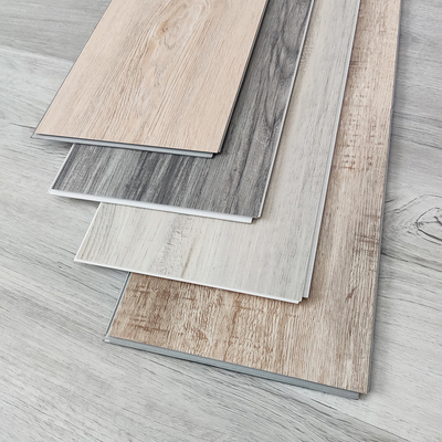 Experience the Best 4.5mm SPC Flooring Tile with IXPE Padding and 0.3mm Wear Layer