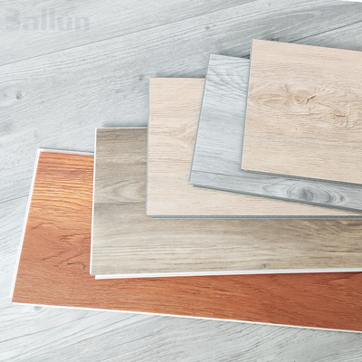 UV Coating Handscaped Design 4mm 4.5mm LVP Flooring Installaton with Unilin/Valinge Click