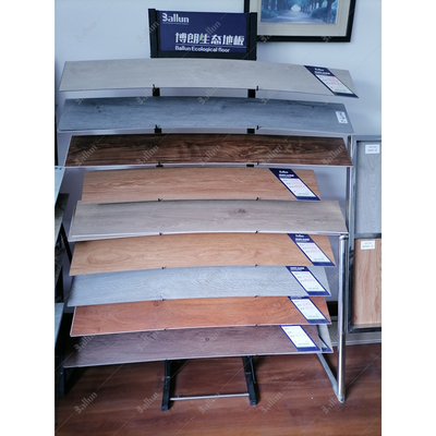 Customized Wood Grain Finish Vinyl Plank SPC Flooring for Transportation Industry
