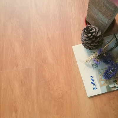 Modern Apartment Flooring Upgrade Brown SPC Floors with Wood Texture Design Style