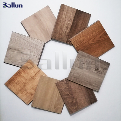 Modern Apartment Flooring Upgrade Brown SPC Floors with Wood Texture Design Style