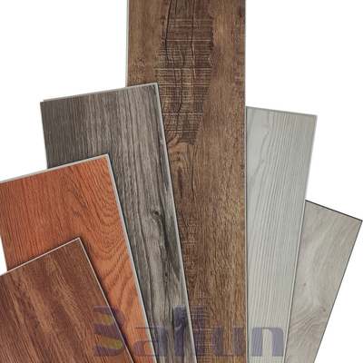 Indoor ISO9001 Certified Luxury Vinyl Plank with Unilin SPC Flooring Free Sample