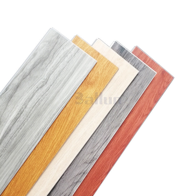 Unilin Click Lock PVC Flooring with Stone and Wood Texture Rigid Core Vinyl Plank Tiles