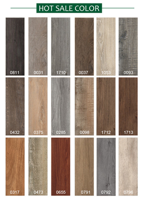 Zhejiang PVC Flooring SPC Vinyl Flooring Tile with Wood Design and 3.5 8mm Thickness