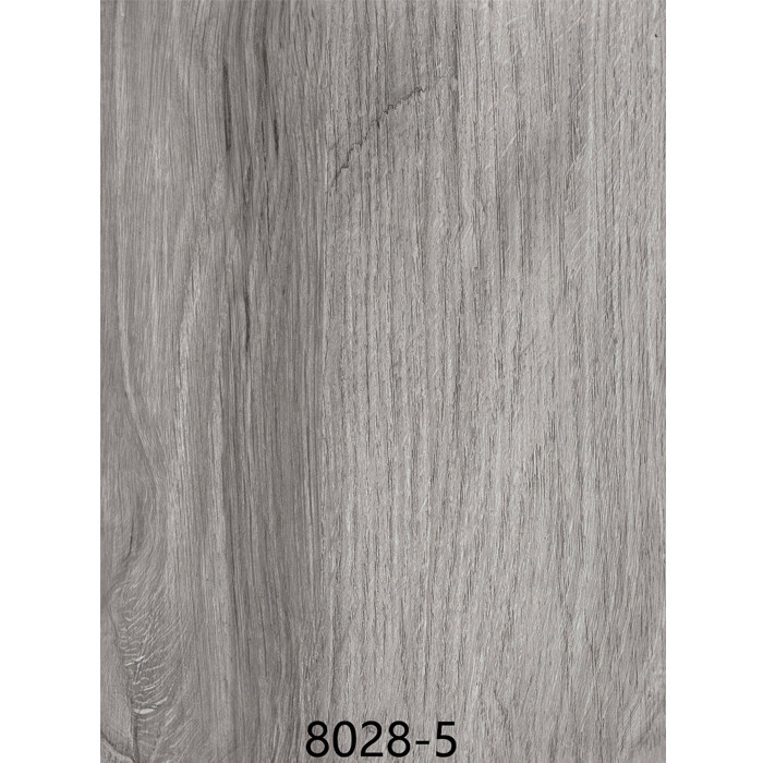 Handscaped Design Vinyl Flooring Grey Color with UV Coating SPC Plank PVC Material