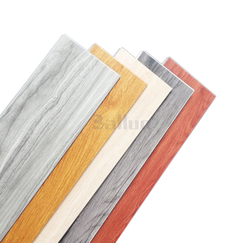 Unilin Click Lock PVC Flooring with Stone and Wood Texture Rigid Core Vinyl Plank Tiles